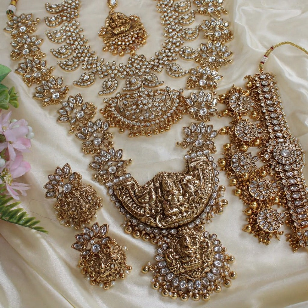 AD Diamond Customized Bridal sets and Restocked Neckpieces