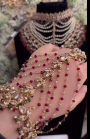 uniqueAd diamond necklace Jewellery full combo set